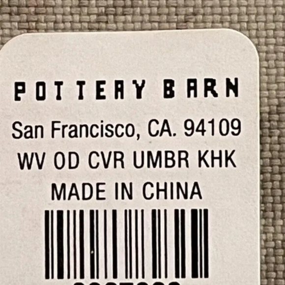 New Pottery Barn OUTDOOR UMBRELLA COVER Tan khaki - Picture 8 of 11